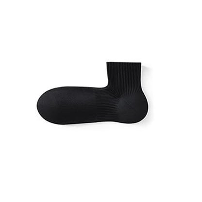 Chaussettes basses respirantes en coton uni (6 paires)