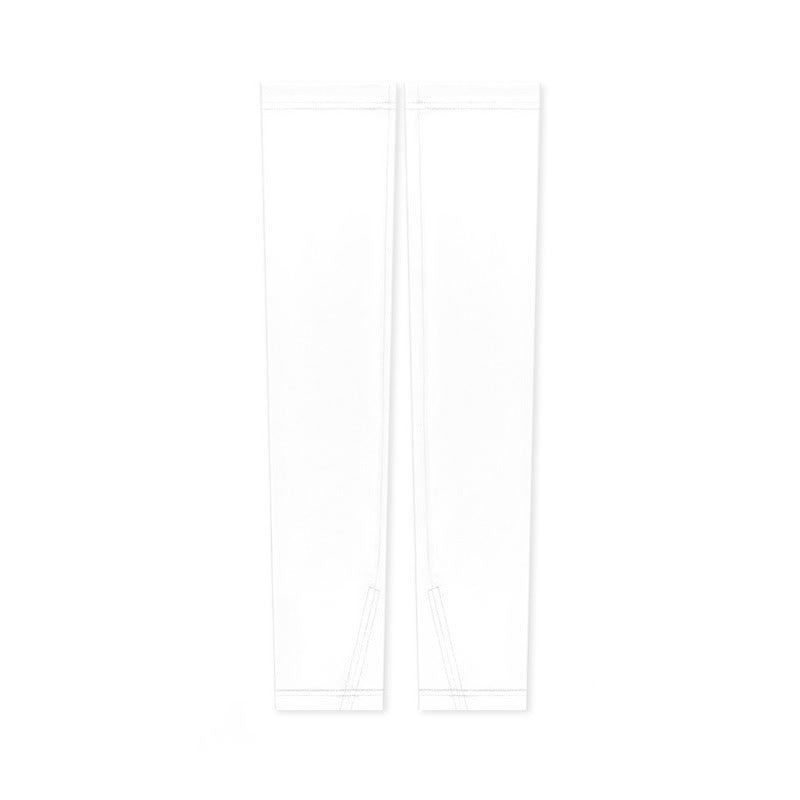Manchons de protection solaire élastiques et respirants pour l'extérieur - Blanc - XL - image 2