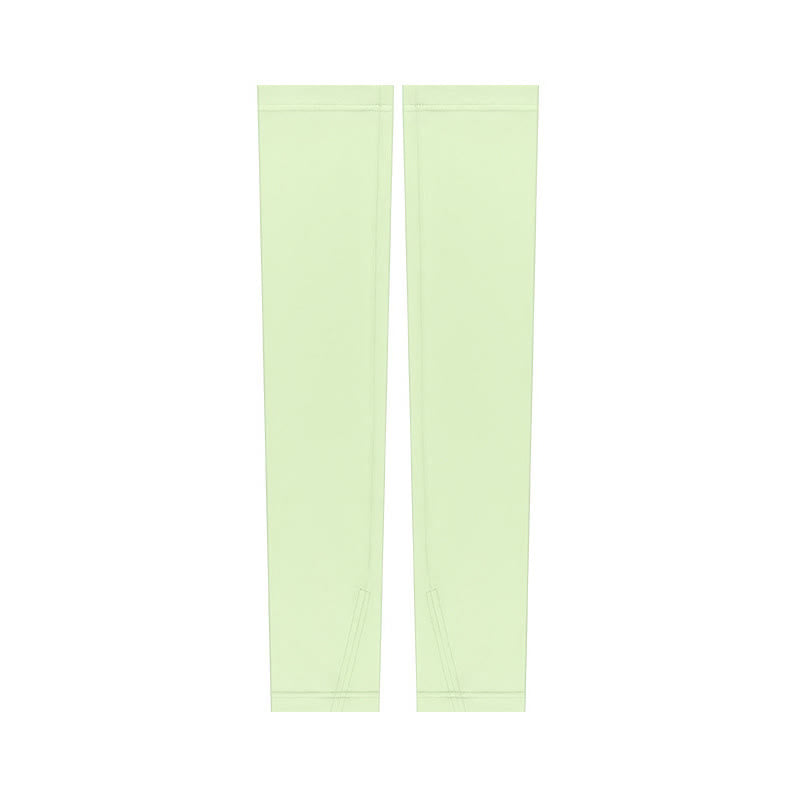 Manchons de protection solaire élastiques et respirants pour l'extérieur - Vert - XL - image 10