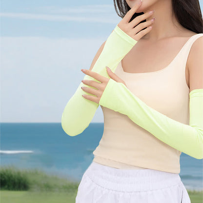 Manchons de protection solaire élastiques et respirants pour l'extérieur - image 8