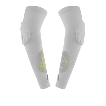 Manchon de compression pour bras de sport avec boucle pour les doigts - Gris - XL - image 11