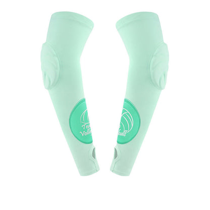 Manchon de compression pour bras de sport avec boucle pour les doigts - Vert - XL - image 13