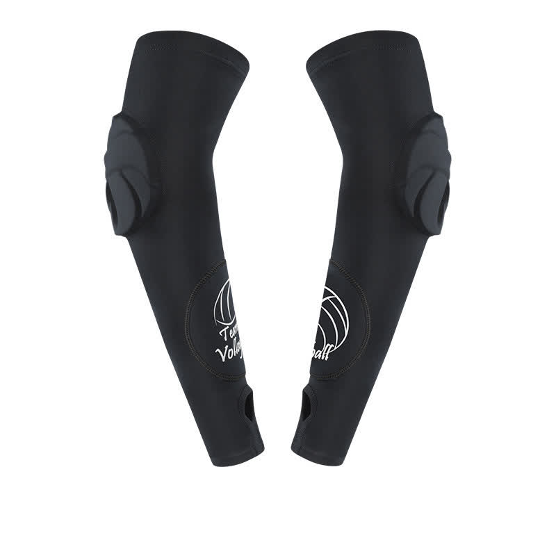 Manchon de compression pour bras de sport avec boucle pour les doigts - Noir - XL - image 10