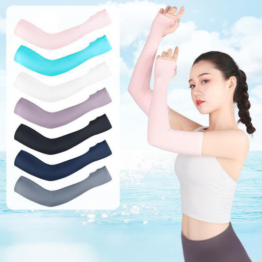Manchons de protection solaire à boucle pour les doigts
