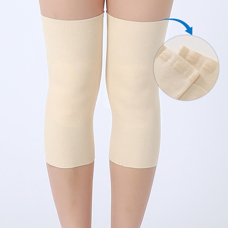 Genouillères antidérapantes en modal - Beige - XL - image 7