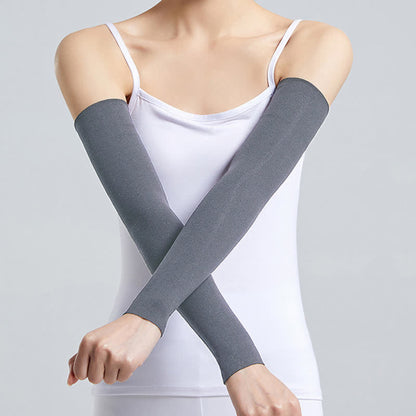 Manches longues en modal (2 paires) - Gris foncé - XL - image 9