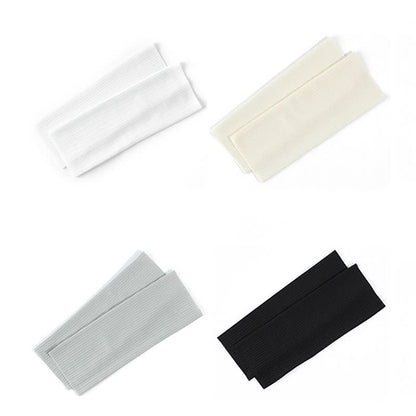 Manchons de cheville en soie glacée jacquard de blé (2 paires)