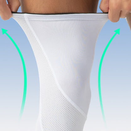 Manchons de compression réfléchissants et antidérapants pour le cyclisme - image 4