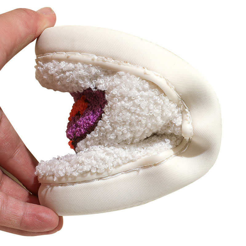 Chaussons grande taille à imprimé éléments d'Halloween - image 7