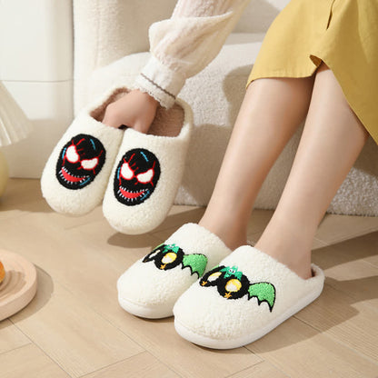 Chaussons grande taille motif dessin animé Halloween - image 0