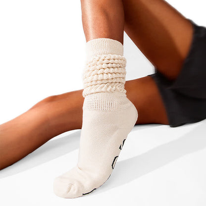 Chaussettes hautes à semelle imprimée - image 5