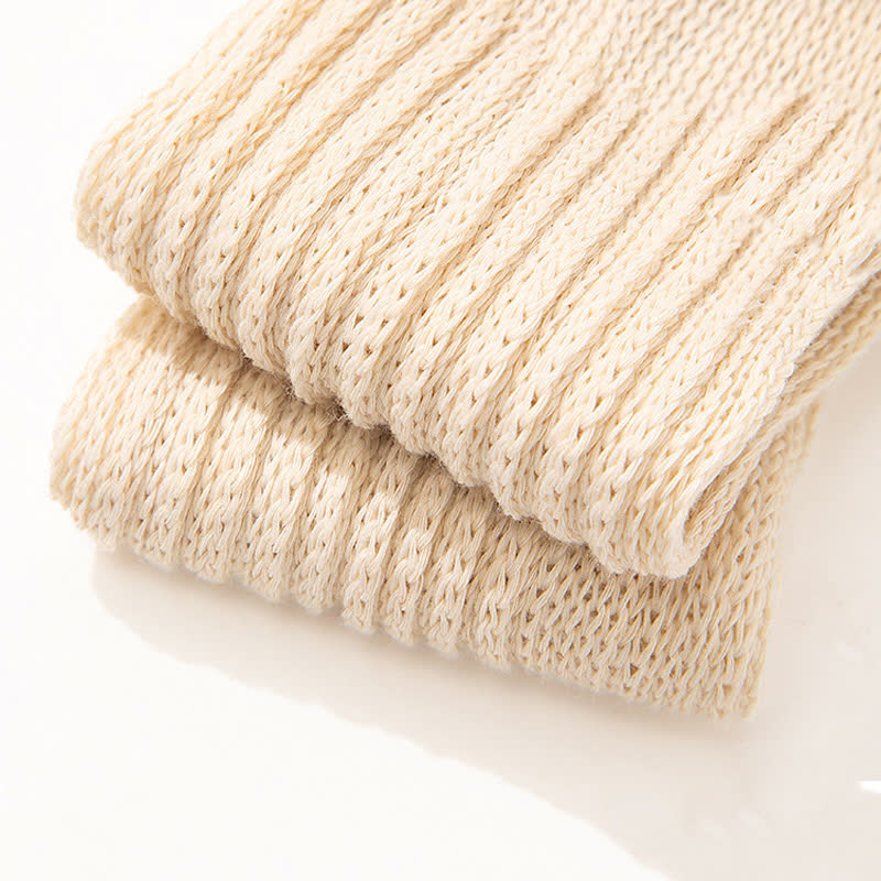 Chaussettes hautes à semelle imprimée - image 3