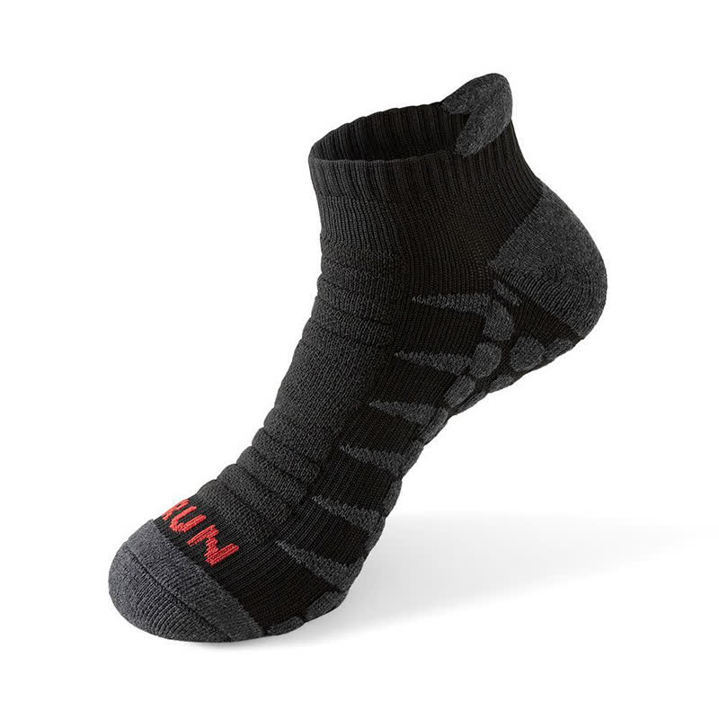 Chaussettes de compression pour chevilles grande taille (5 paires) - Noir - EU40-46 (US7-12) - image 4