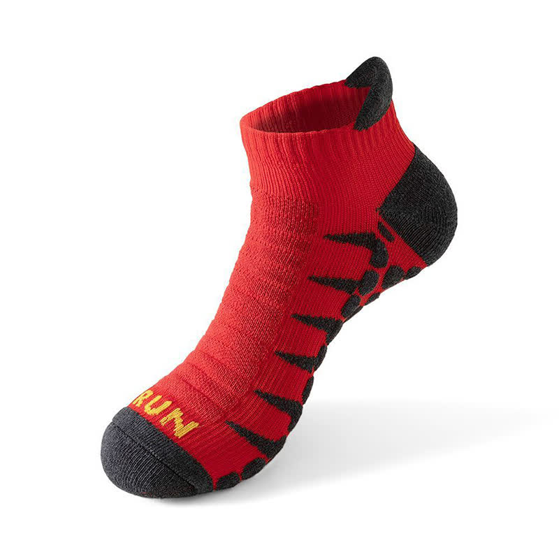 Chaussettes de compression pour chevilles grande taille (5 paires) - Rouge - EU40-46 (US7-12) - image 6