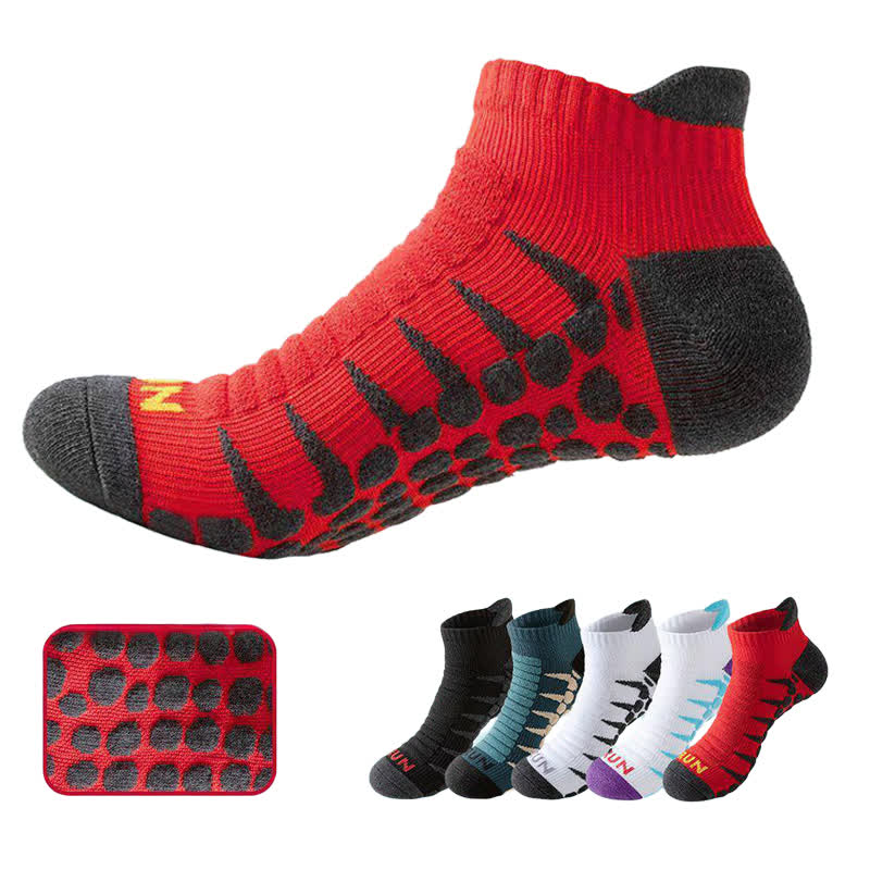 Chaussettes de compression pour chevilles grande taille (5 paires) - Multicolore - EU40-46 (US7-12) - image 0