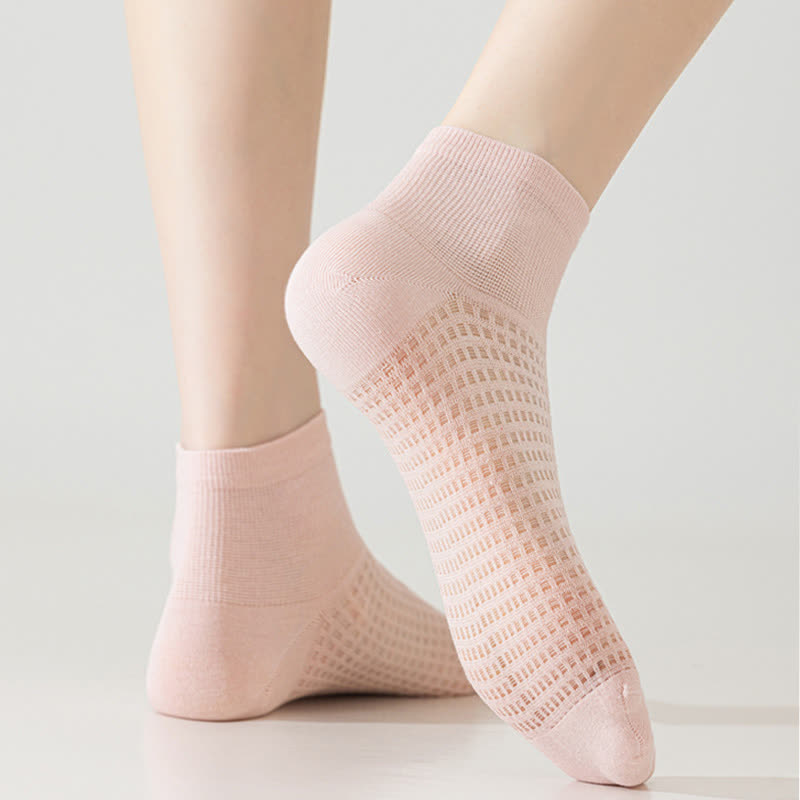 Chaussettes en soie de mûrier respirantes (9 paires) - image 6