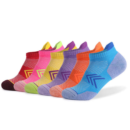 Chaussettes de compression antidérapantes en coton à blocs de couleurs Arrow (6 paires) - Multicolore - EU39-42 (US6-8.5) - image 1