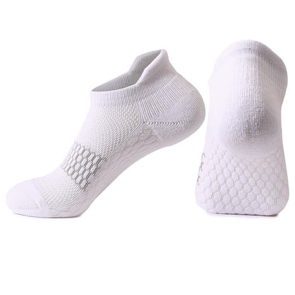 Chaussettes de compression en coton à blocs de couleurs dégradés (8 paires) - Blanc - EU39-42 (US6-8.5) - image 12