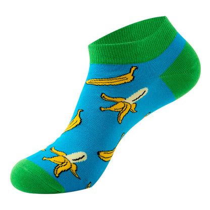 Chaussettes montantes Fun Fruit Series (6 paires) - Bleu - EU36-42 (US3-8.5) - image 6