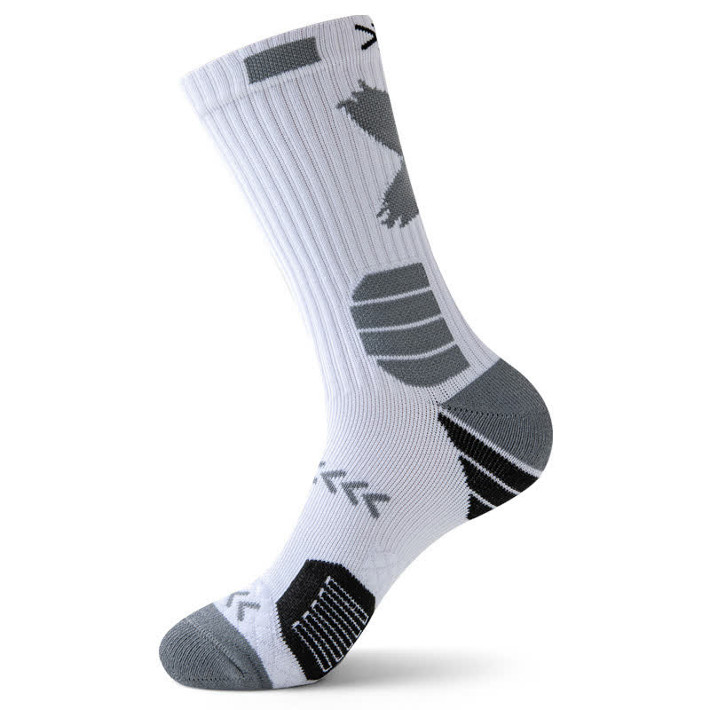 Chaussettes de sport à imprimé graphique Arrow (5 paires) - Gris - EU39-44 (US6-10) - image 9
