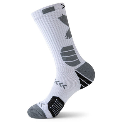 Chaussettes de sport à imprimé graphique Arrow (5 paires) - Gris - EU39-44 (US6-10) - image 9