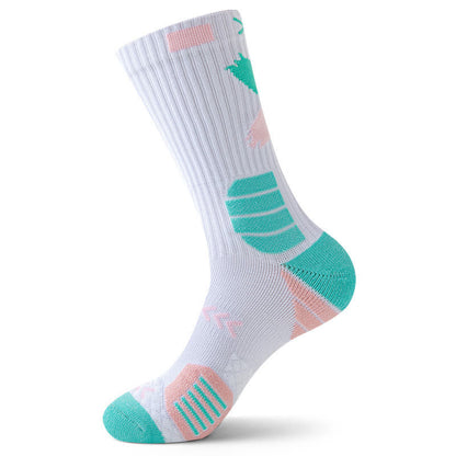 Chaussettes de sport à imprimé graphique Arrow (5 paires) - Vert - EU39-44 (US6-10) - image 10