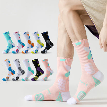 Chaussettes de sport à imprimé graphique Arrow (5 paires) - image 1