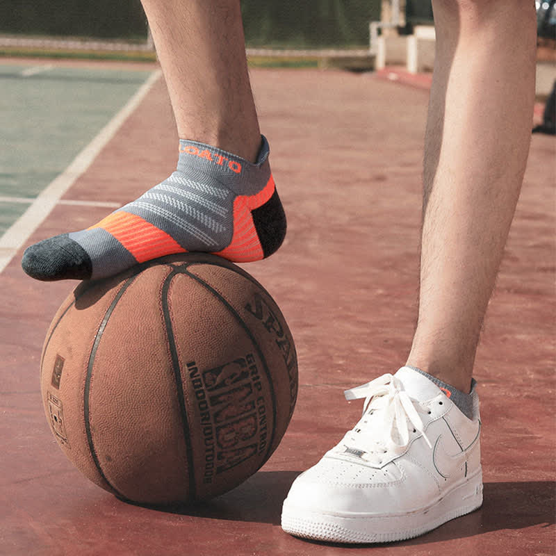 Chaussettes de compression à imprimé lettre colorblock (5 paires) - image 9
