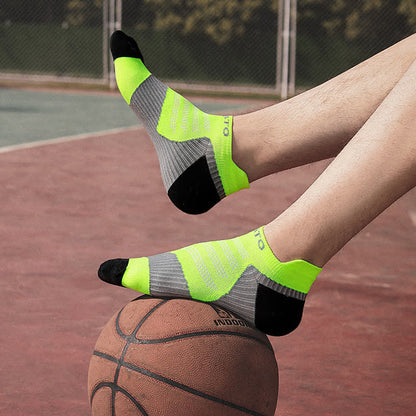 Chaussettes de compression à imprimé lettre colorblock (5 paires) - image 13