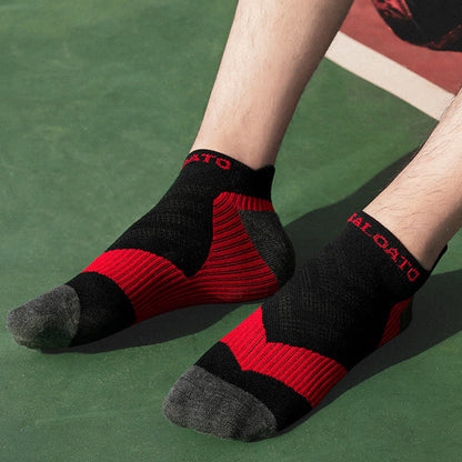 Chaussettes de compression à imprimé lettre colorblock (5 paires) - image 2