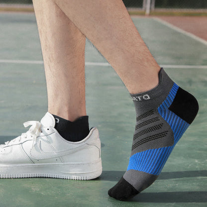 Chaussettes de compression à imprimé lettre colorblock (5 paires) - image 10
