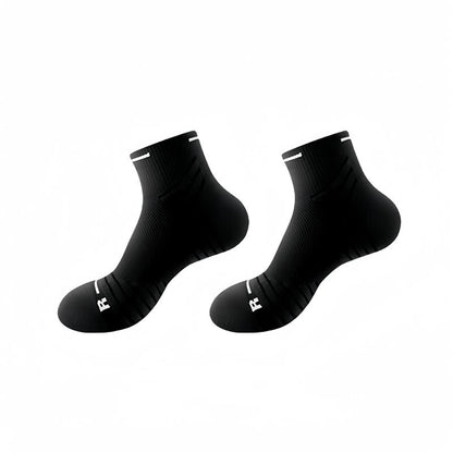 Chaussettes de compression rembourrées pour la course à pied (8 paires) - Noir - EU38-45 (US5-11) - image 6
