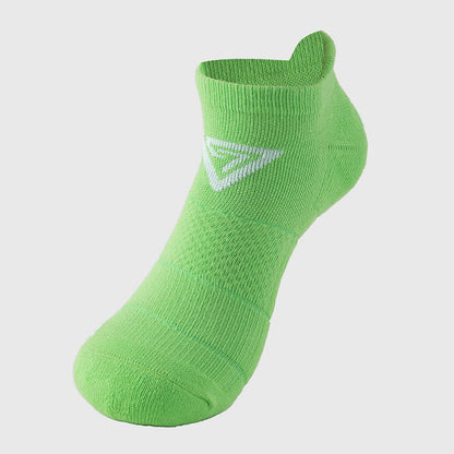 Chaussettes de compression en coton à imprimé triangulaire (7 paires) - Vert - EU40-44 (US7-10) - image 9
