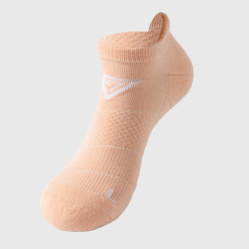 Chaussettes de compression en coton à imprimé triangulaire (7 paires) - Rose - EU40-44 (US7-10) - image 7