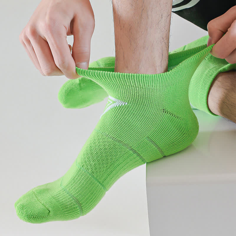 Chaussettes de compression en coton à imprimé triangulaire (7 paires) - image 9