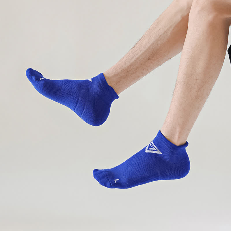 Chaussettes de compression en coton à imprimé triangulaire (7 paires) - image 11