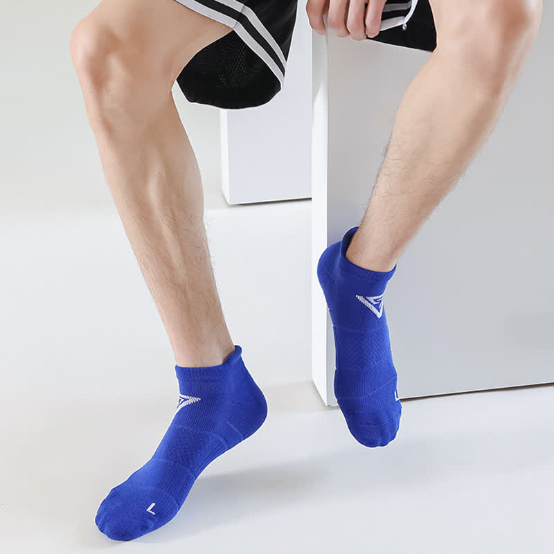 Chaussettes de compression en coton à imprimé triangulaire (7 paires) - image 11
