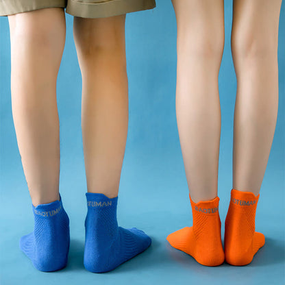 Chaussettes de compression de sport en coton, gamme couleurs vives (8 paires) - image 5