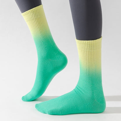 Chaussettes de compression à blocs de couleurs dégradés (6 paires) - image 7