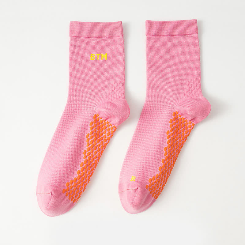 Chaussettes de compression sport à séchage rapide (4 paires) - Rose - EU35-43 (US3-9) - image 8