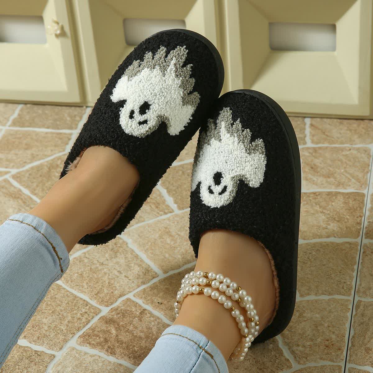 Chaussons fantômes d'Halloween grande taille - image 9