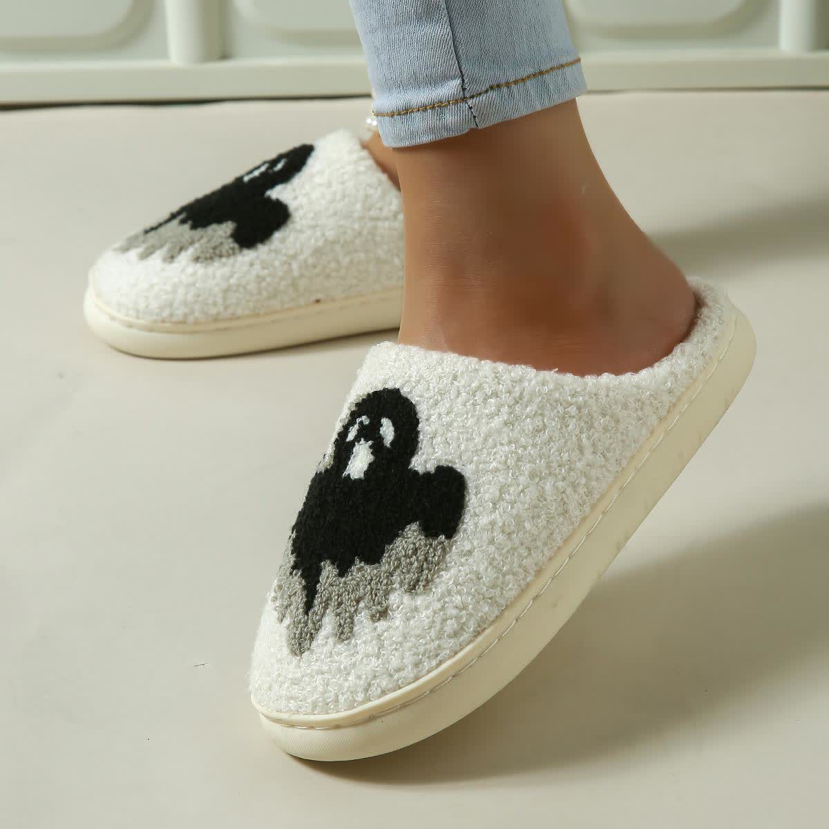 Chaussons fantômes d'Halloween grande taille - image 3
