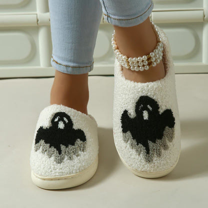 Chaussons fantômes d'Halloween grande taille - image 1