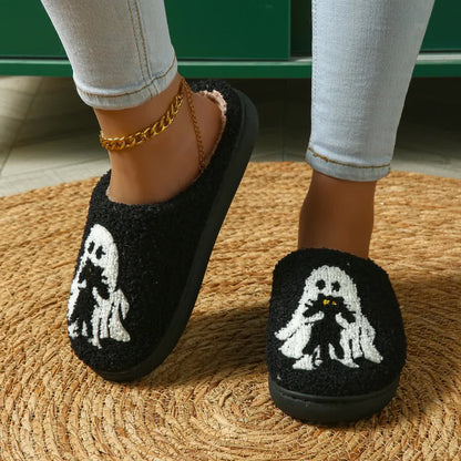 Chaussons fantômes amusants d'Halloween grande taille - image 5