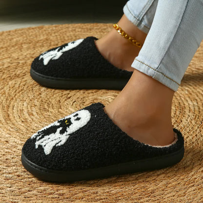 Chaussons fantômes amusants d'Halloween grande taille - image 8