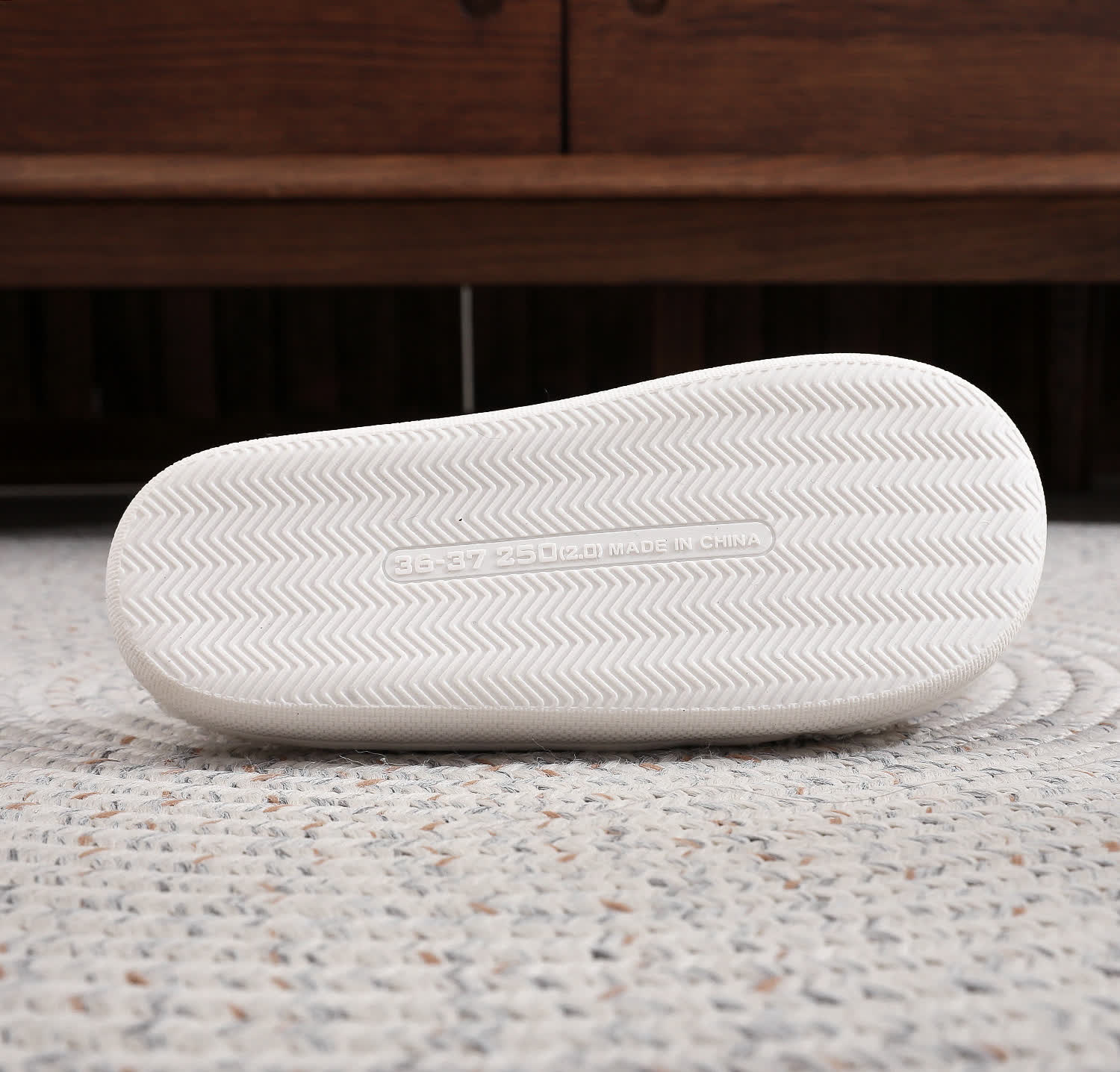 Chaussons grande taille à imprimé sapin de Noël - image 9