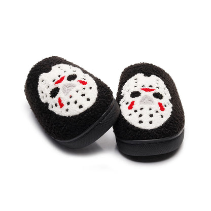 Chaussons grande taille à imprimé dessin animé d'Halloween effrayant - image 3