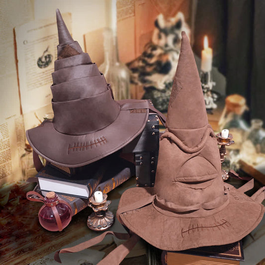 Chapeau de sorcier rétro d'Halloween - image 0