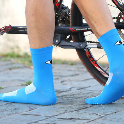 Chaussettes de compression à imprimé yeux (6 paires) - image 9
