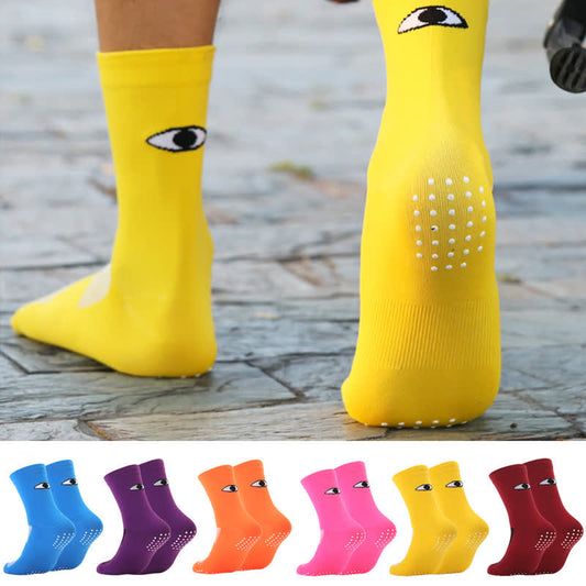 Chaussettes de compression à imprimé yeux (6 paires) - image 0